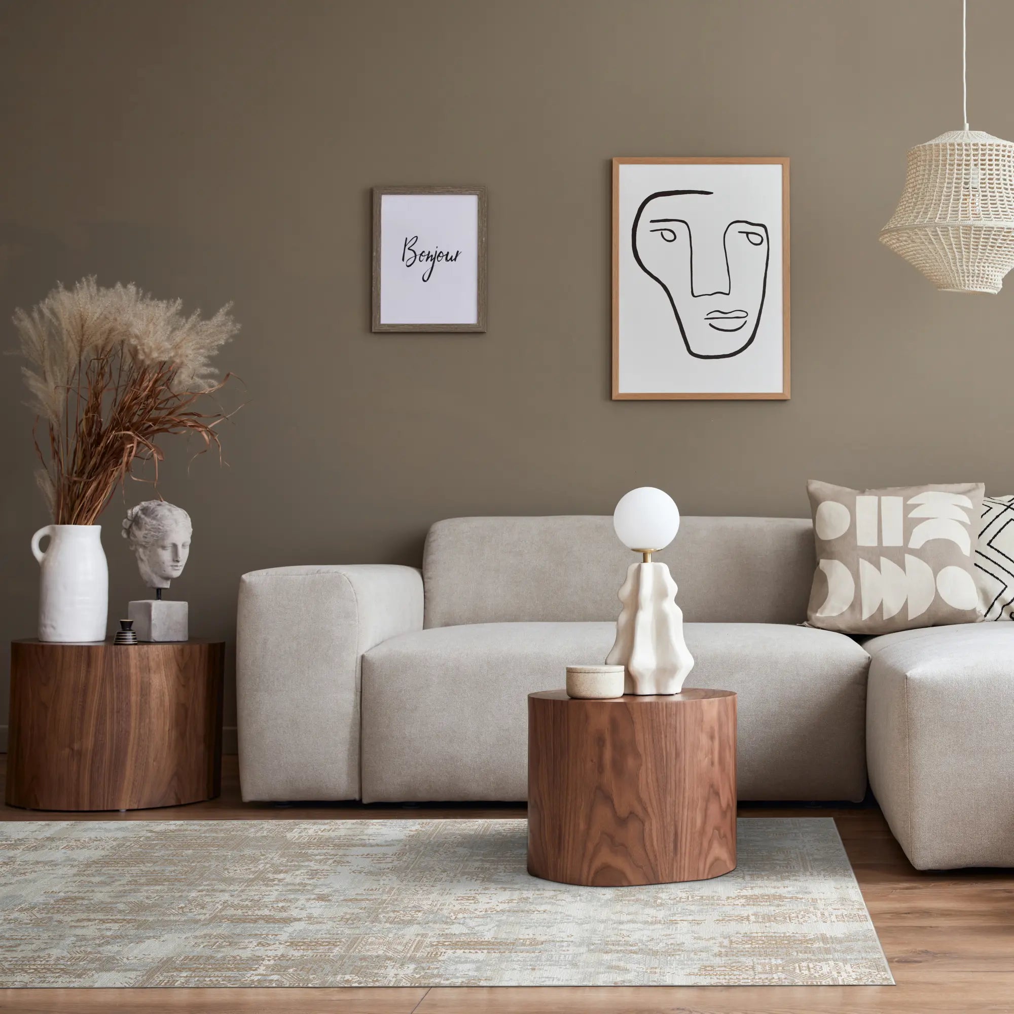 Tectonic Gilded Matrix Beige Rug