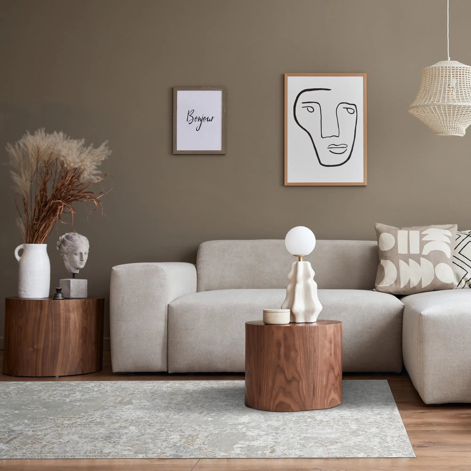 Stratum Tribal Eroded Gray Rug