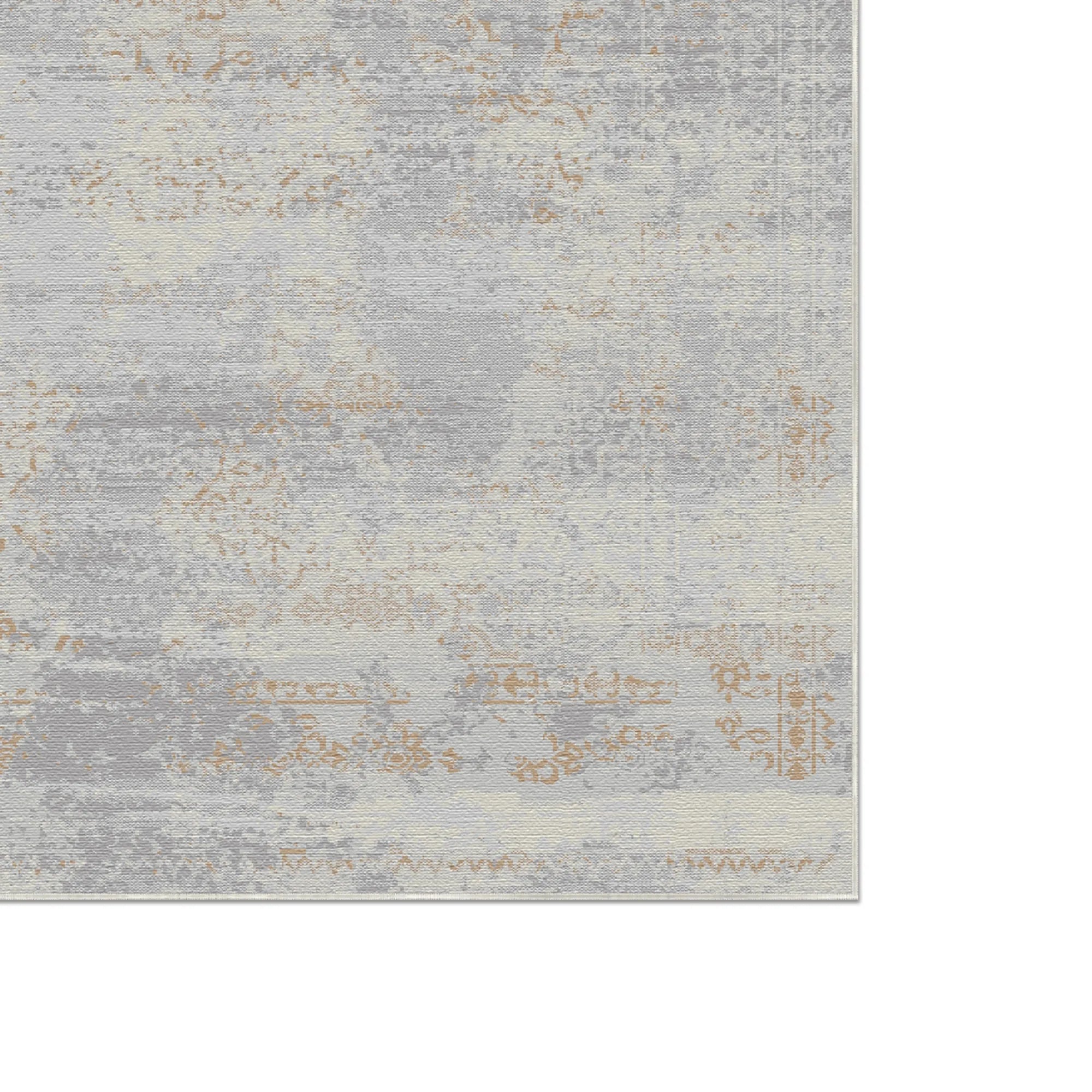 Gilded Mist Fragment Ivory Rug