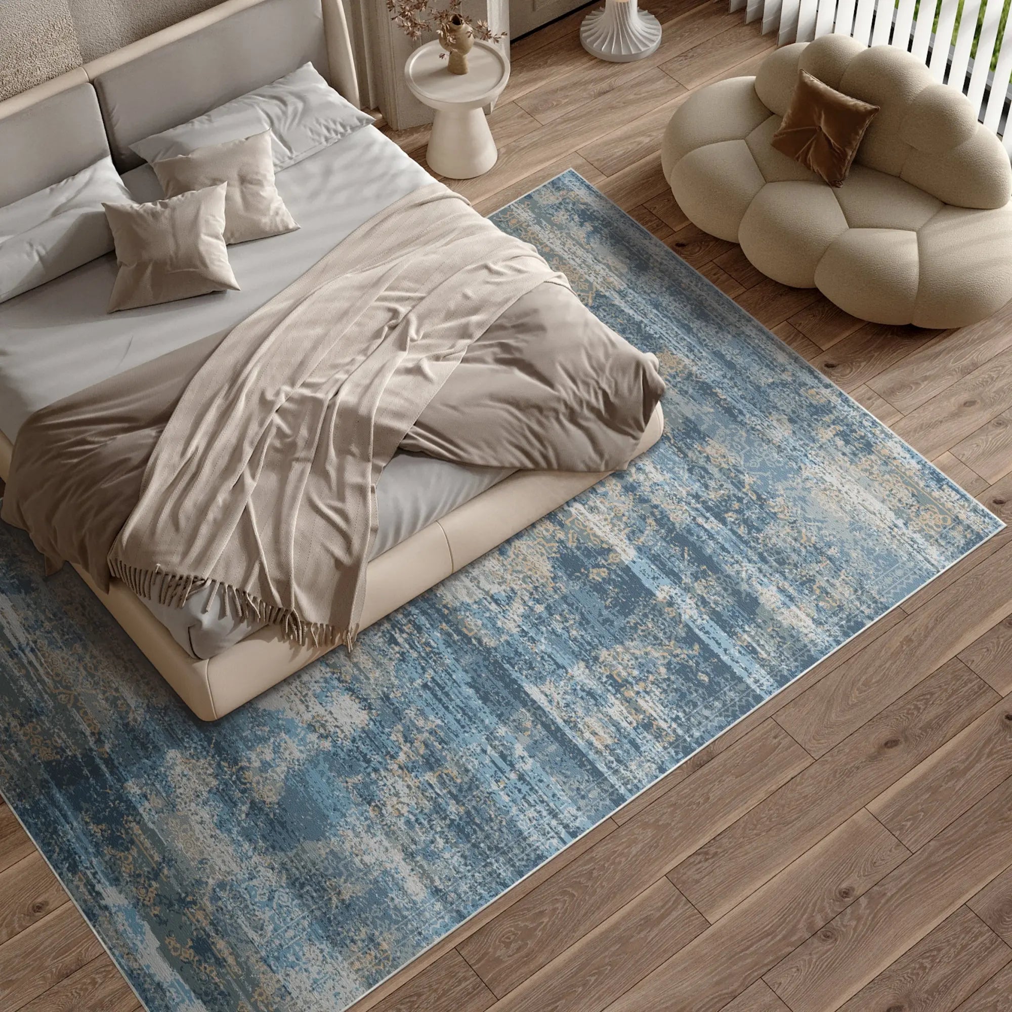 Indigo Horizon Heritage Rug