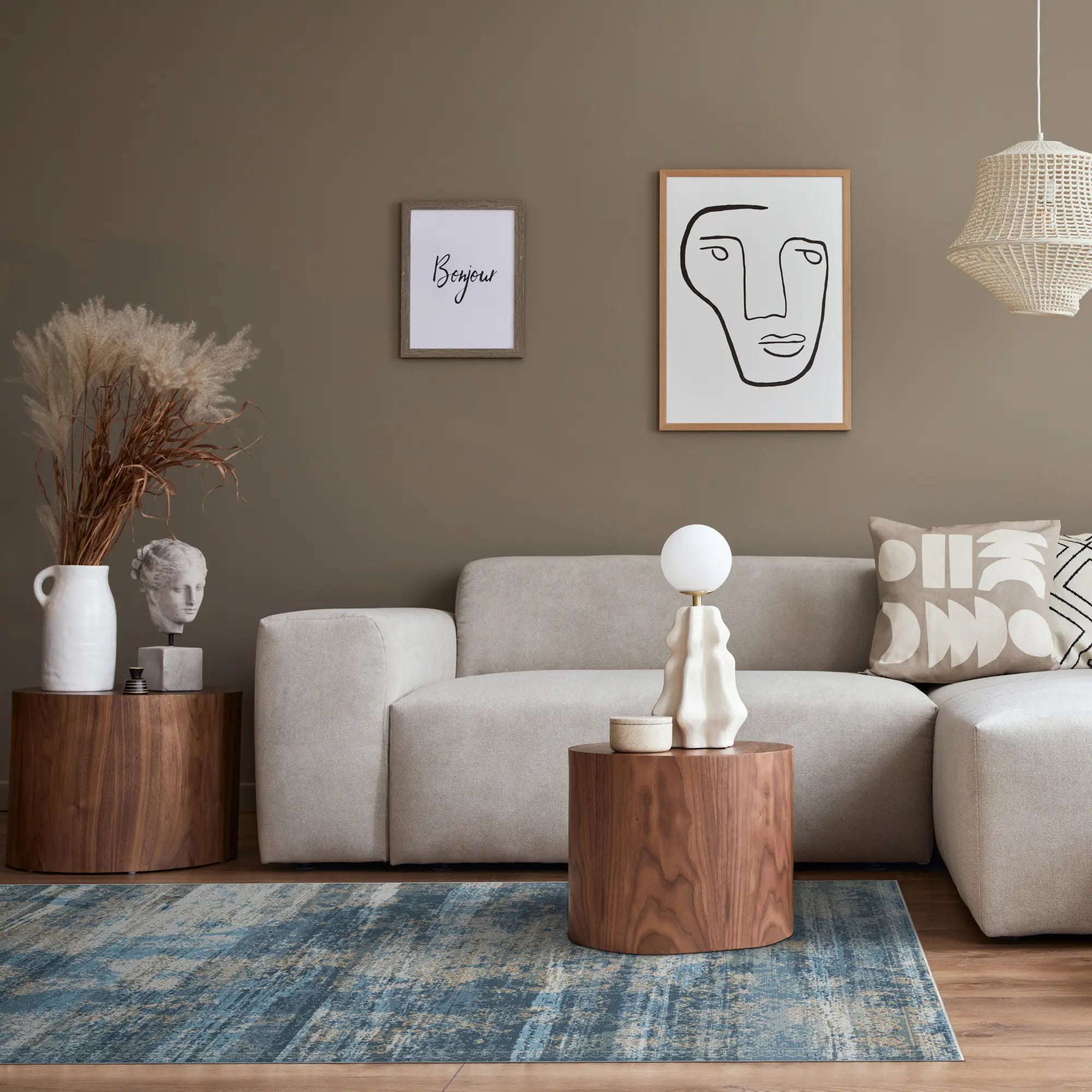 Indigo Horizon Heritage Rug