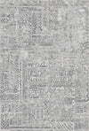 Argent Mosaic Tribal Gray Rug Gray