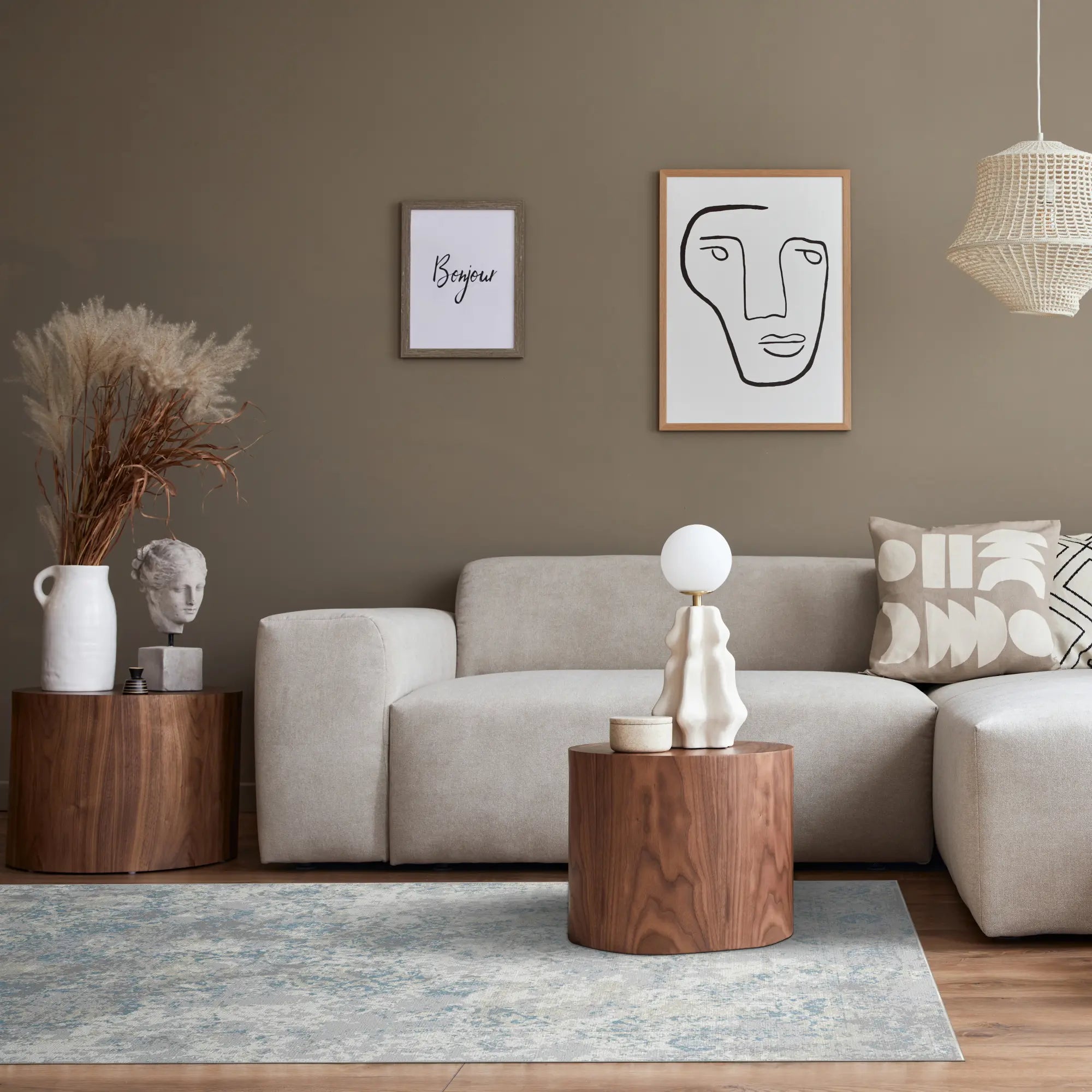 Sapphire Echo Fragmented Rug
