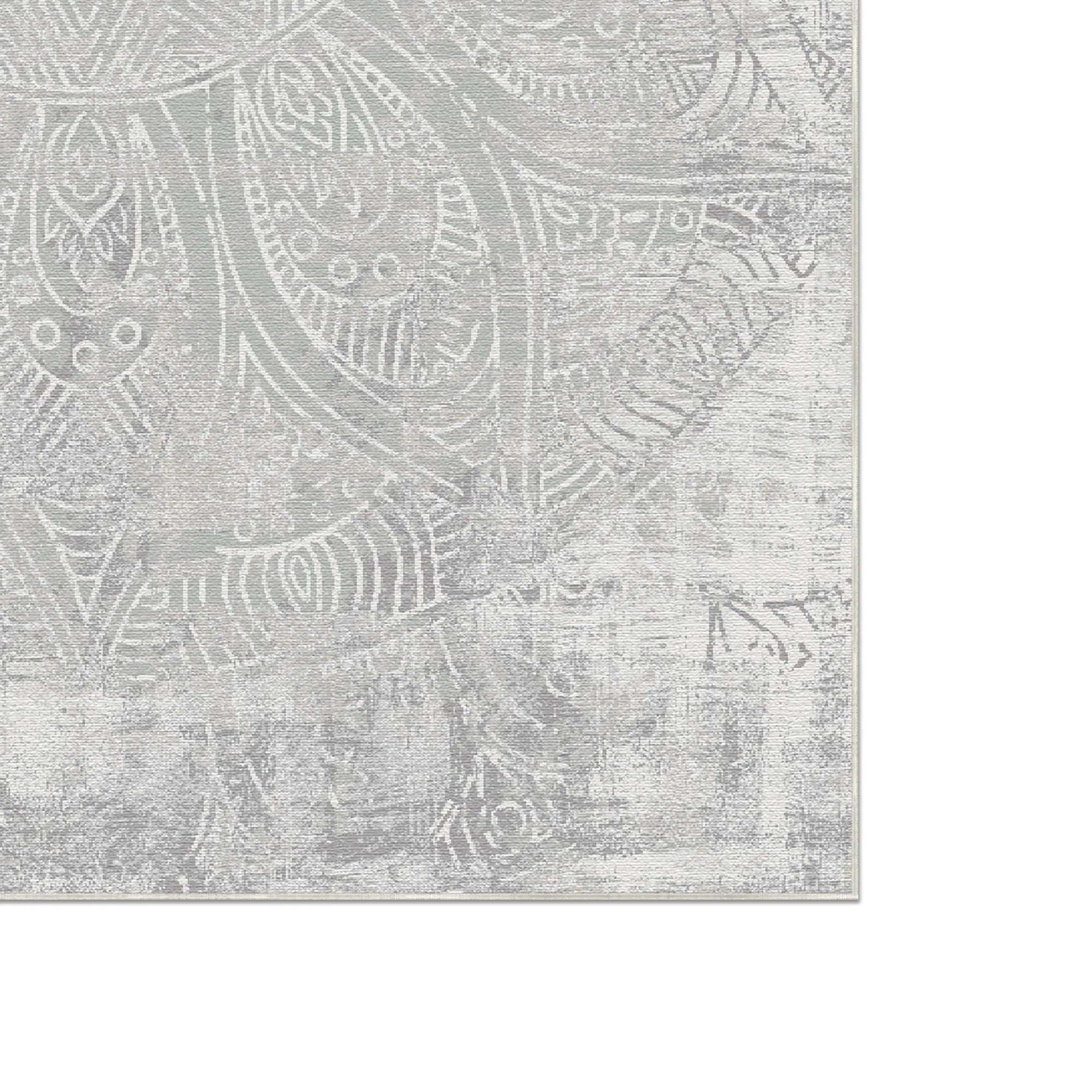 Lunar Meridian Gray Rug