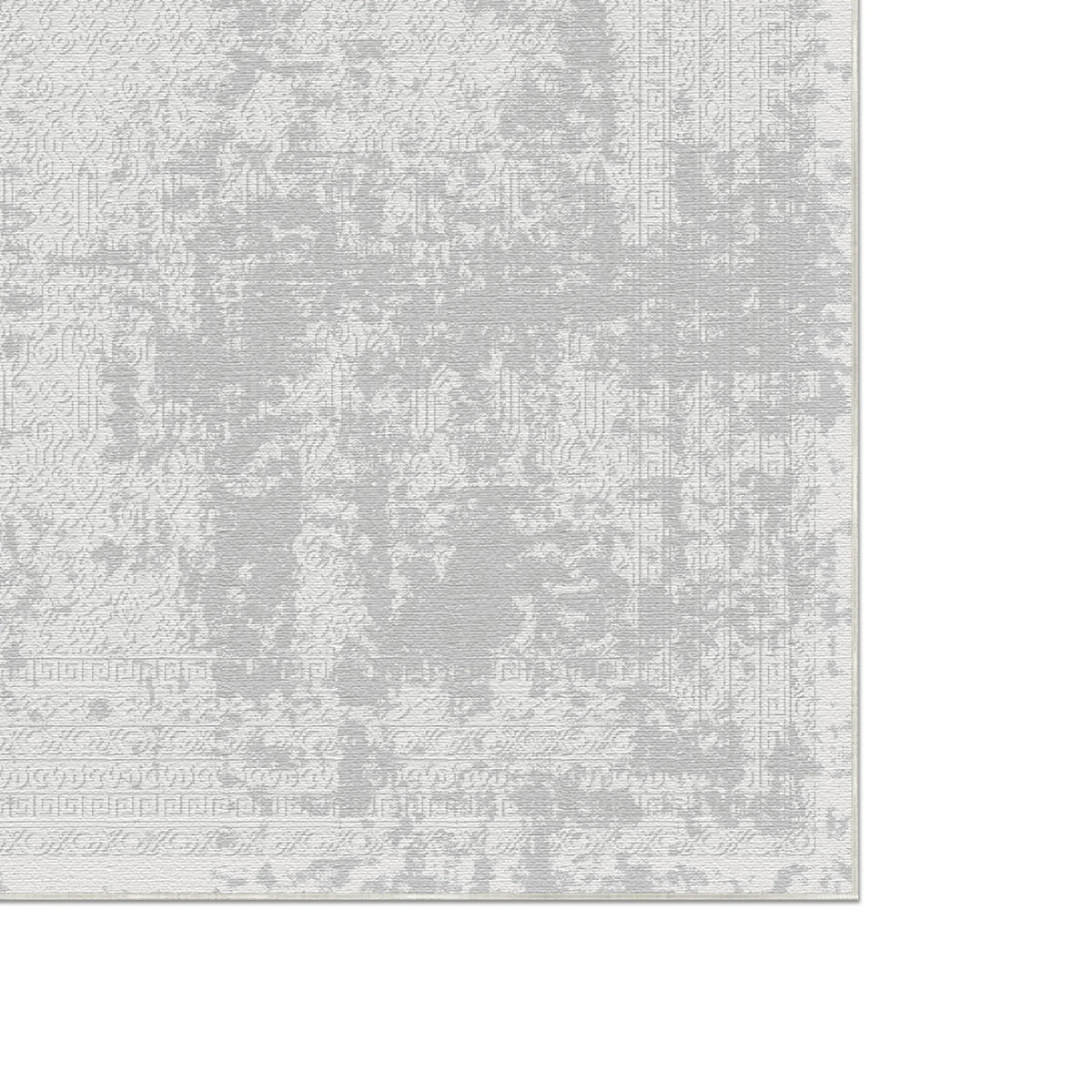 Craft Frost Ripe Rug Frost Lattice Washable Gray Rug – Bella Rugs