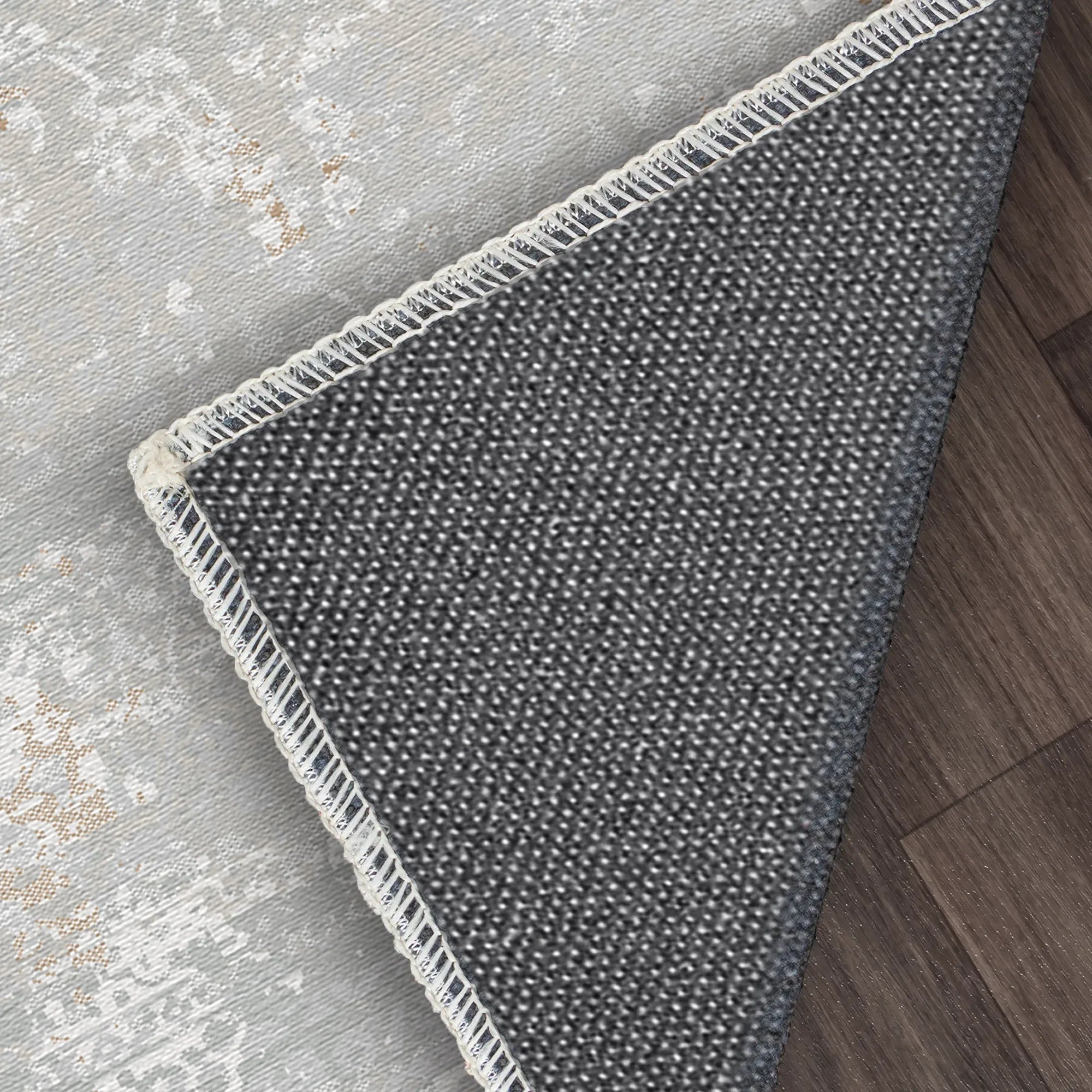 Quartz Sands Eroded Gray Rug