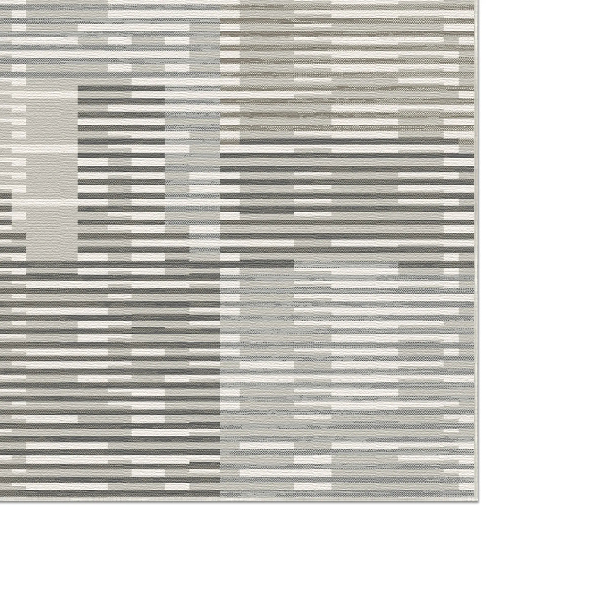 Binary Code Textile Rug Binary Cipher Washable Gray Rug – Bella Rugs