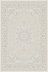 Amber Heritage Medallion Beige Rug Beige