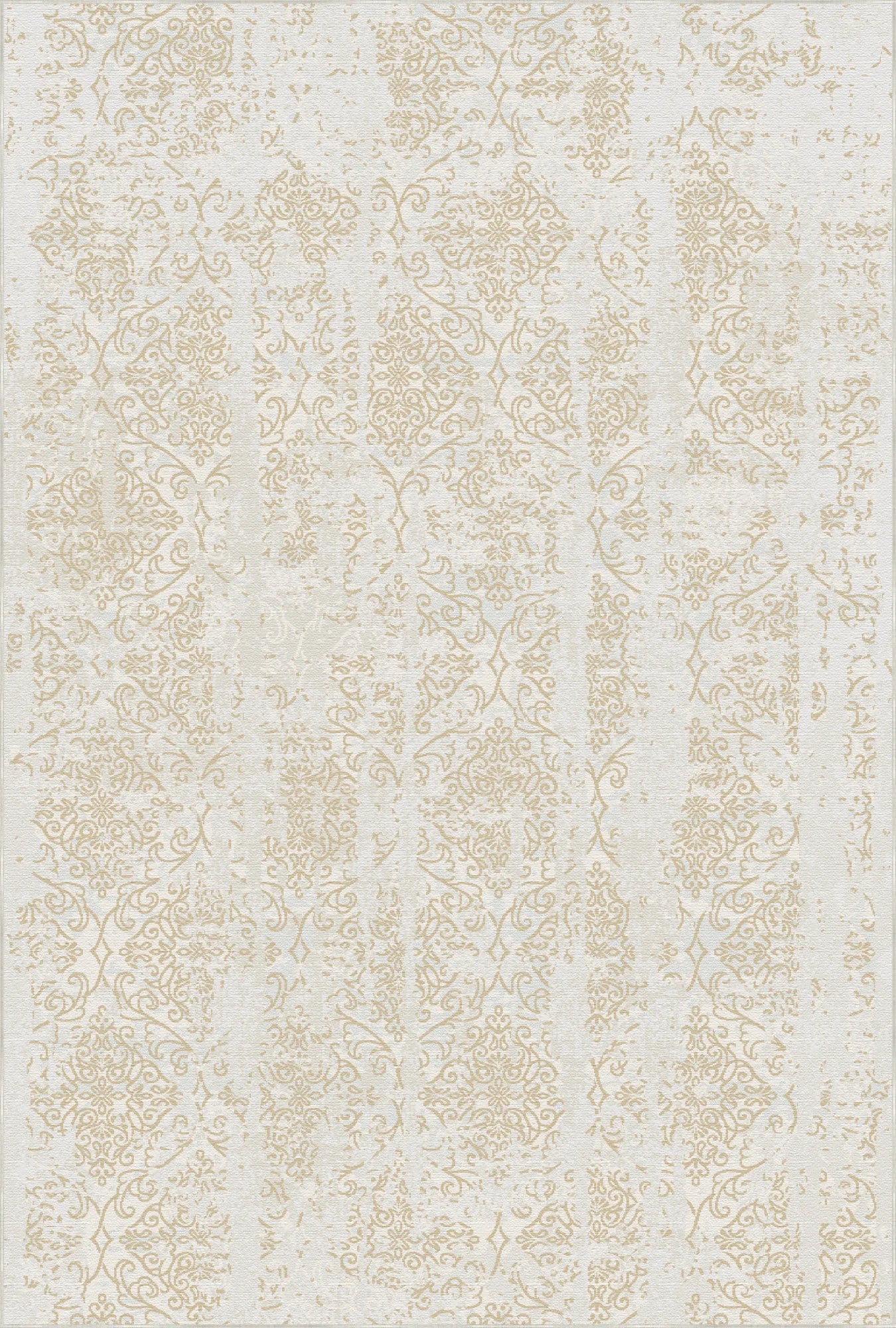 Sunlit Column Washable Beige Rug
