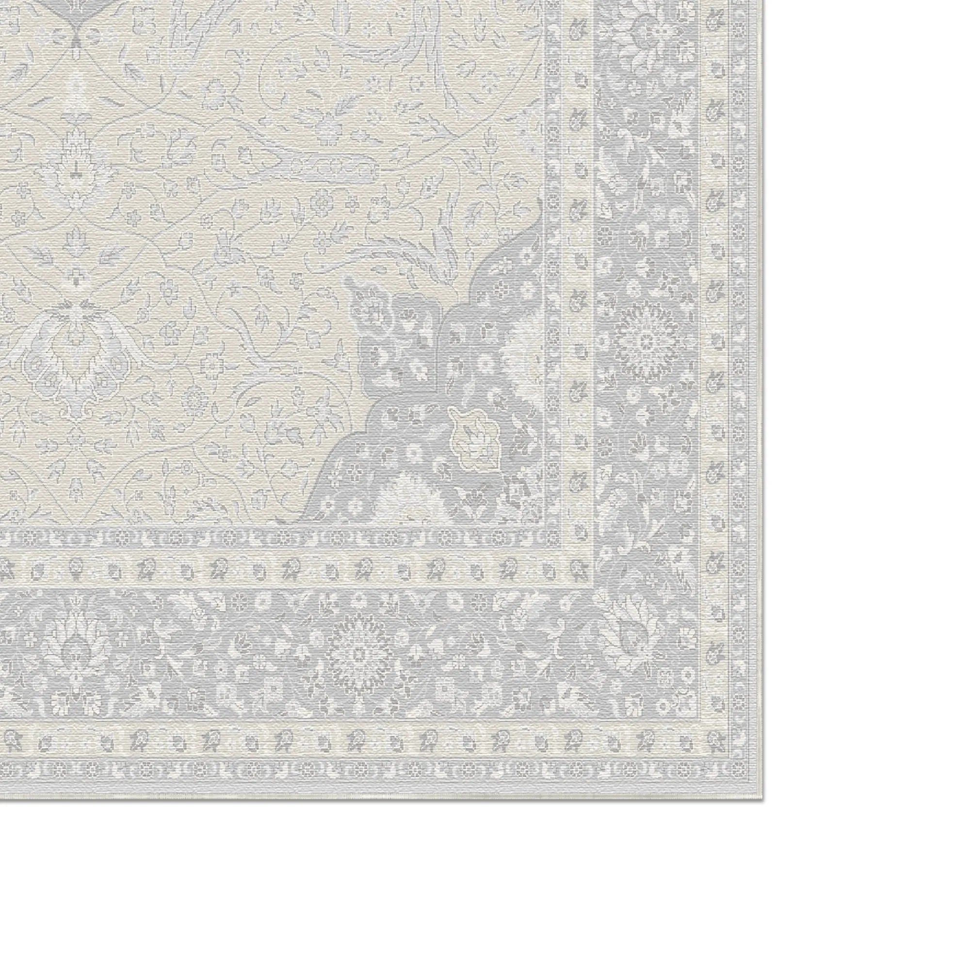 Sterling Heirloom Silver Medallion Rug