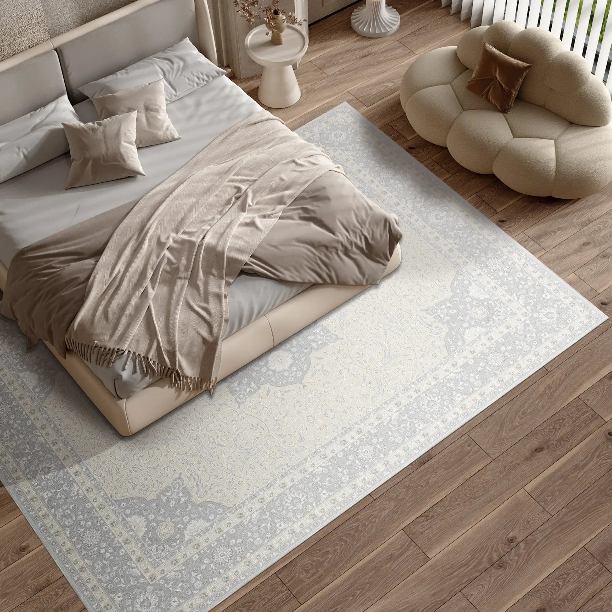 Sterling Heirloom Silver Medallion Rug