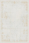 Gilded Grove Distressed Beige Rug Beige