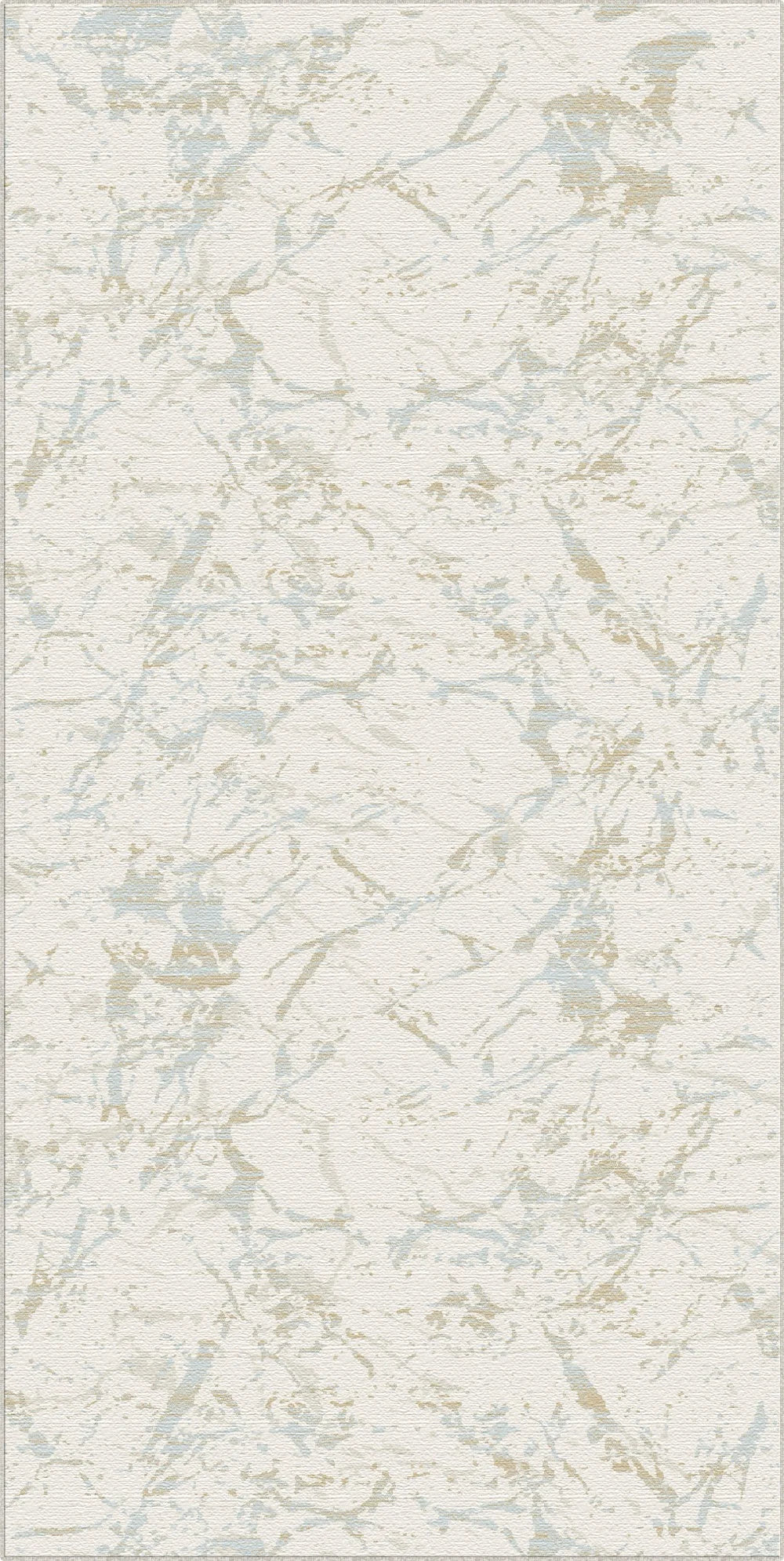 Arctic Quartz Washable Marble Rug