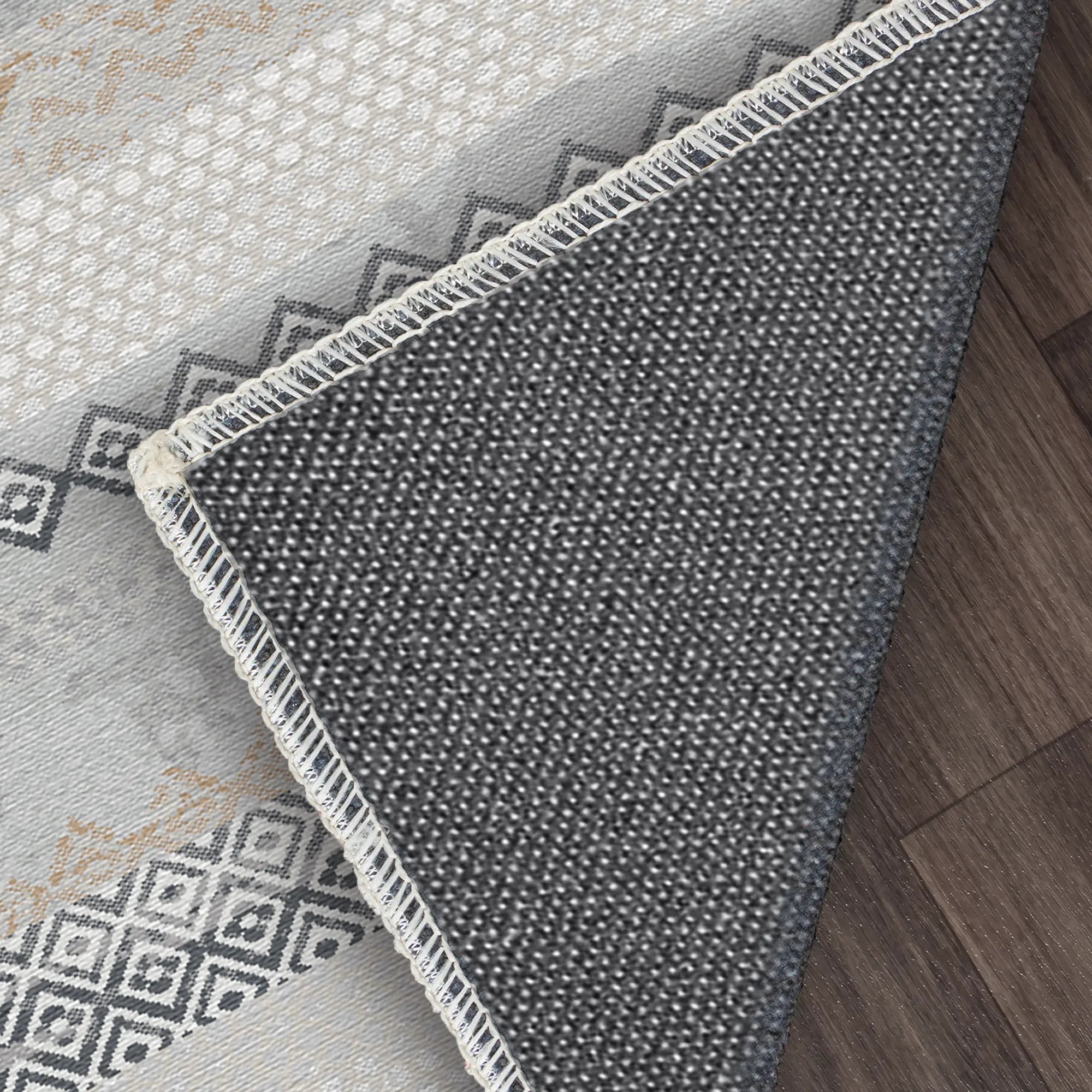 Nomad Horizon Tribal Gray Rug