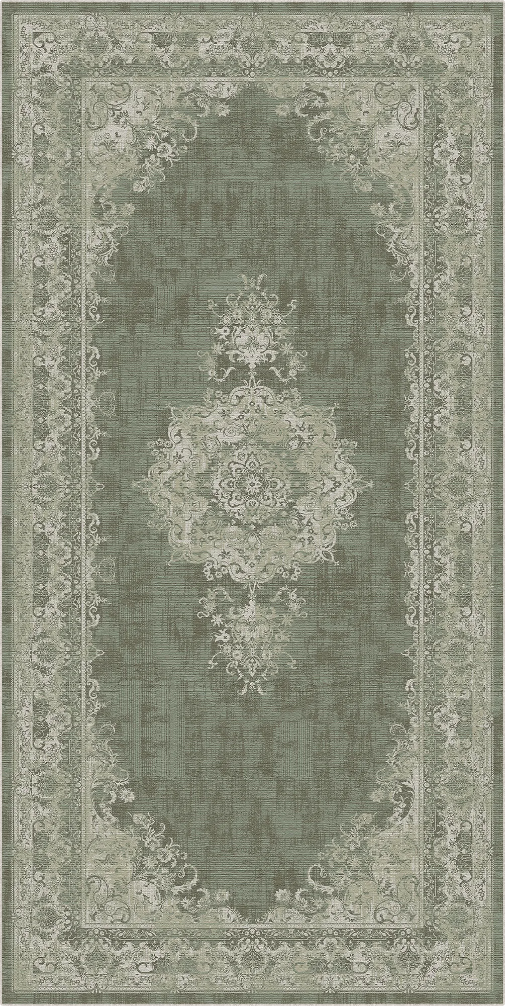 Vintage Sage Green Rug
