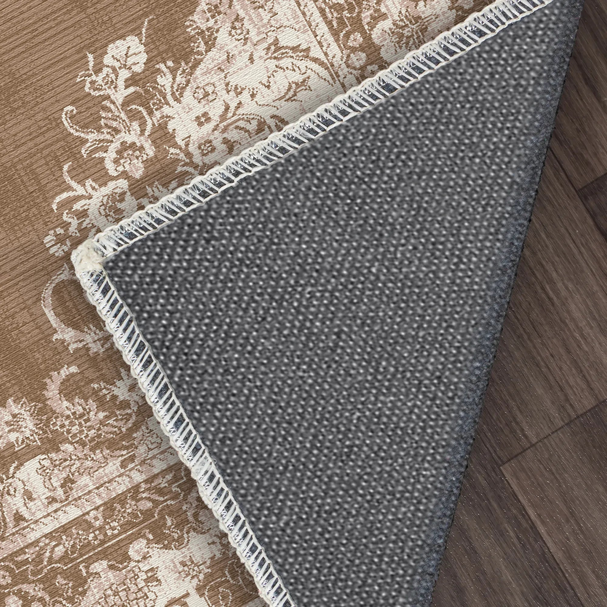 Vintage Sage Brown Rug