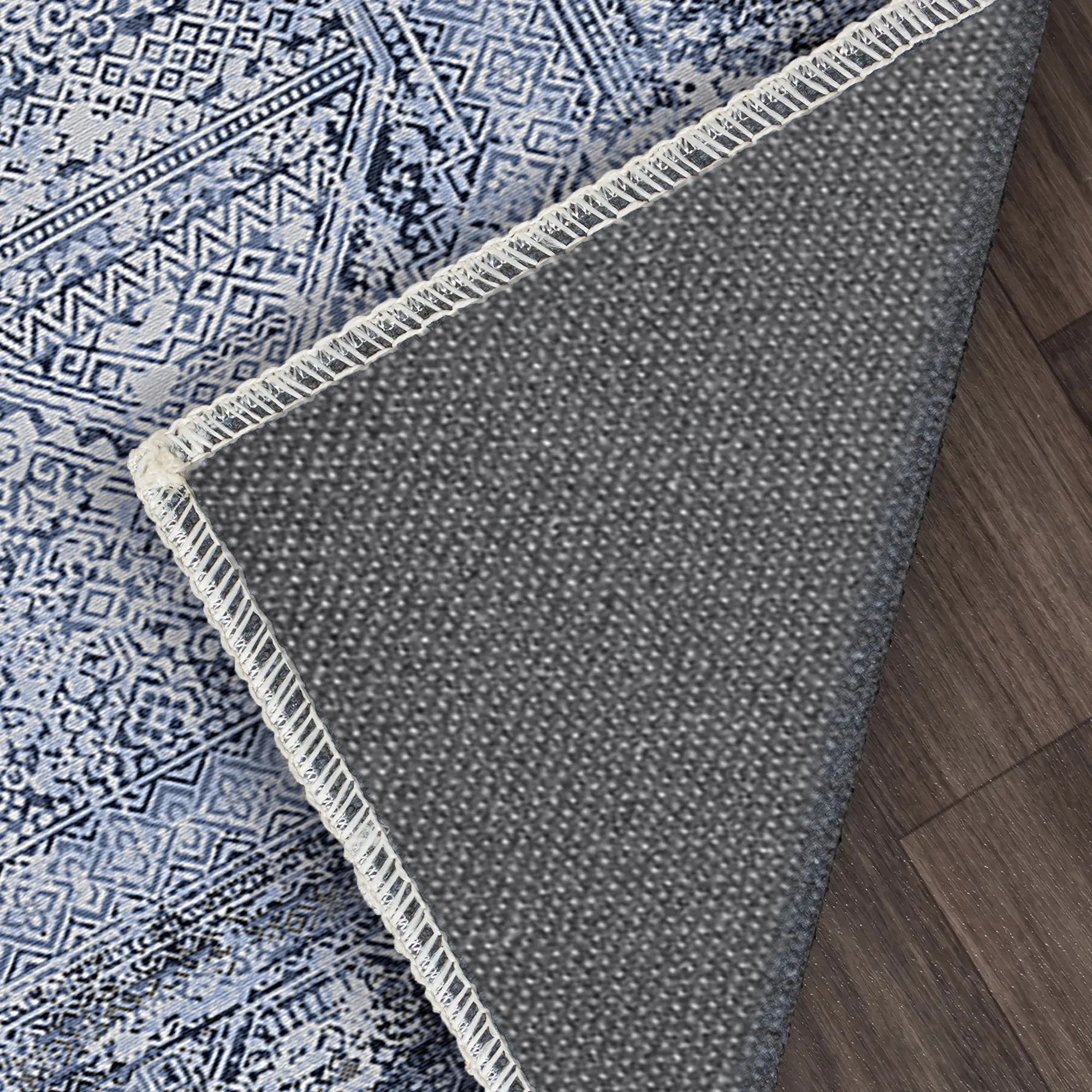 Indigo Cipher Relic Rug