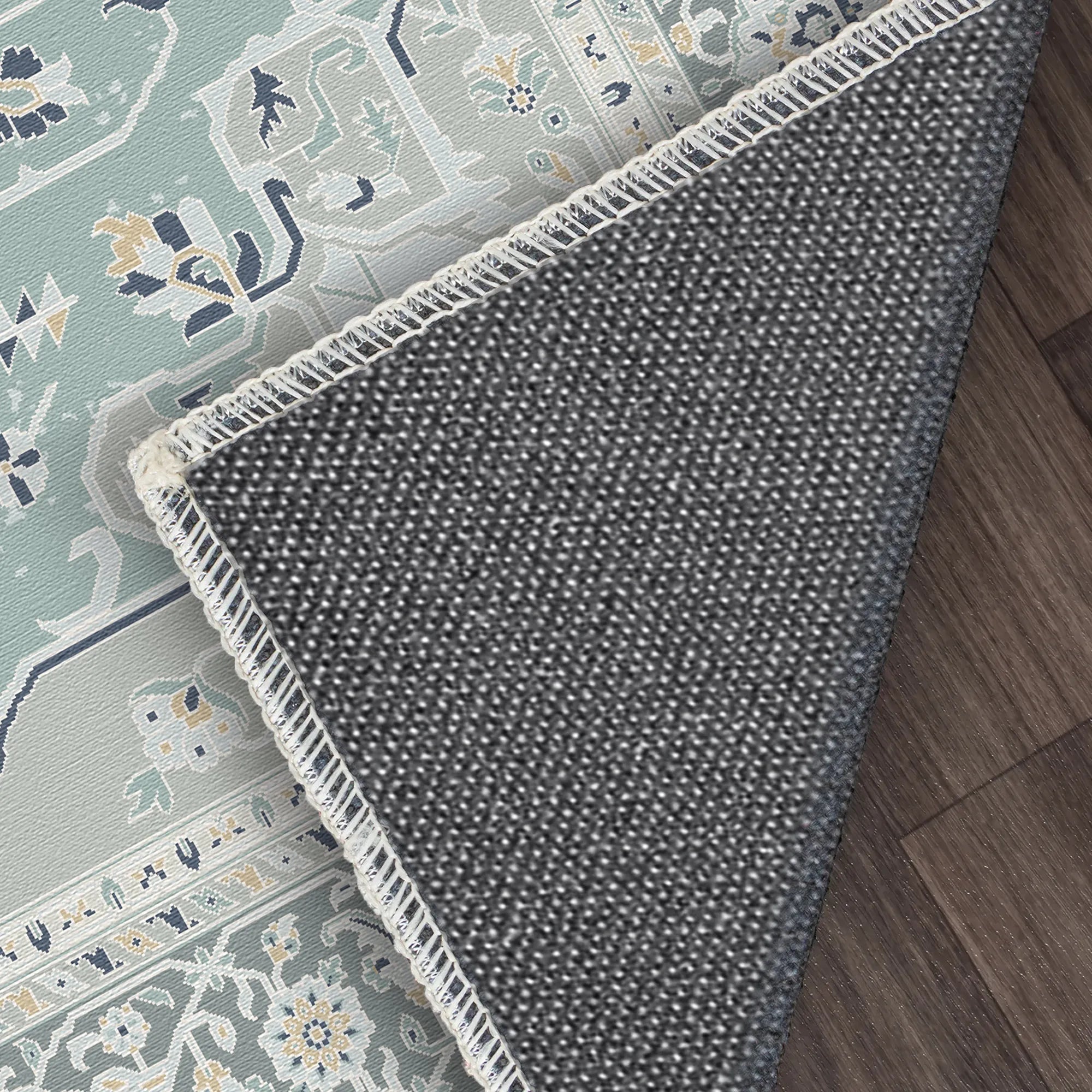 Aura Silver Seafoam Rug