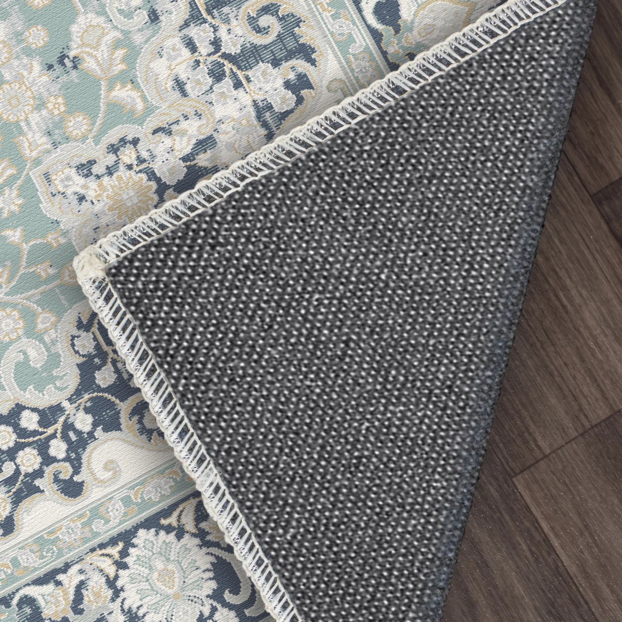 Vintage Navy Sage Rug