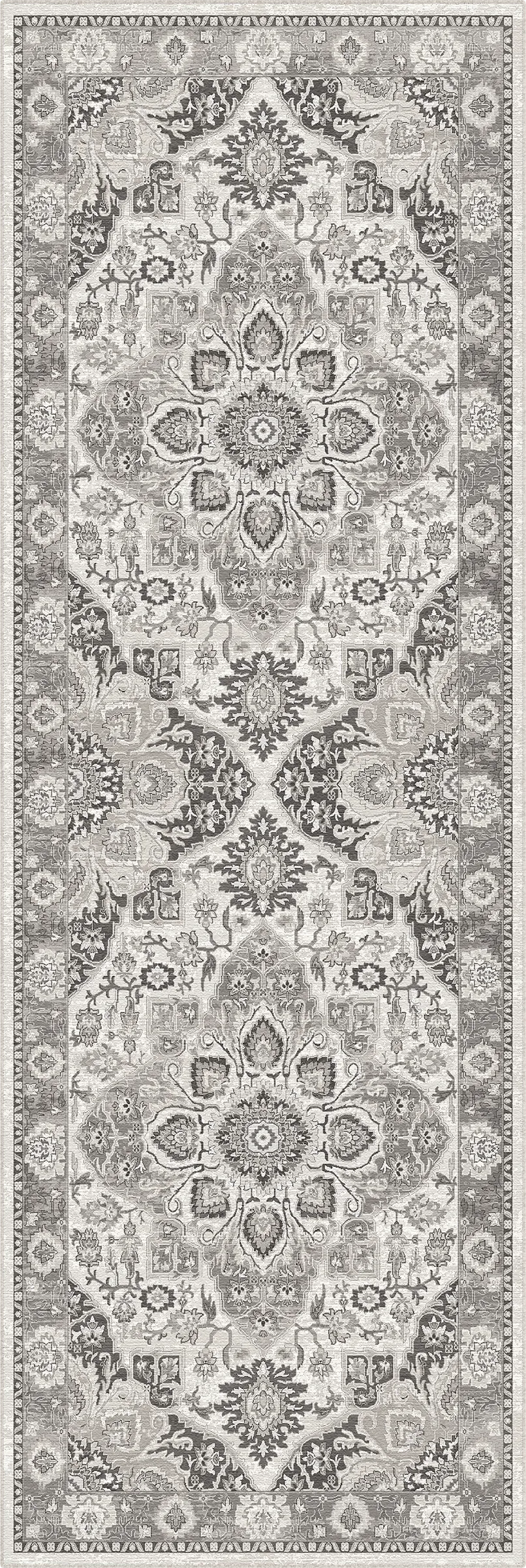 Elysian Grand Medallion Light Grey