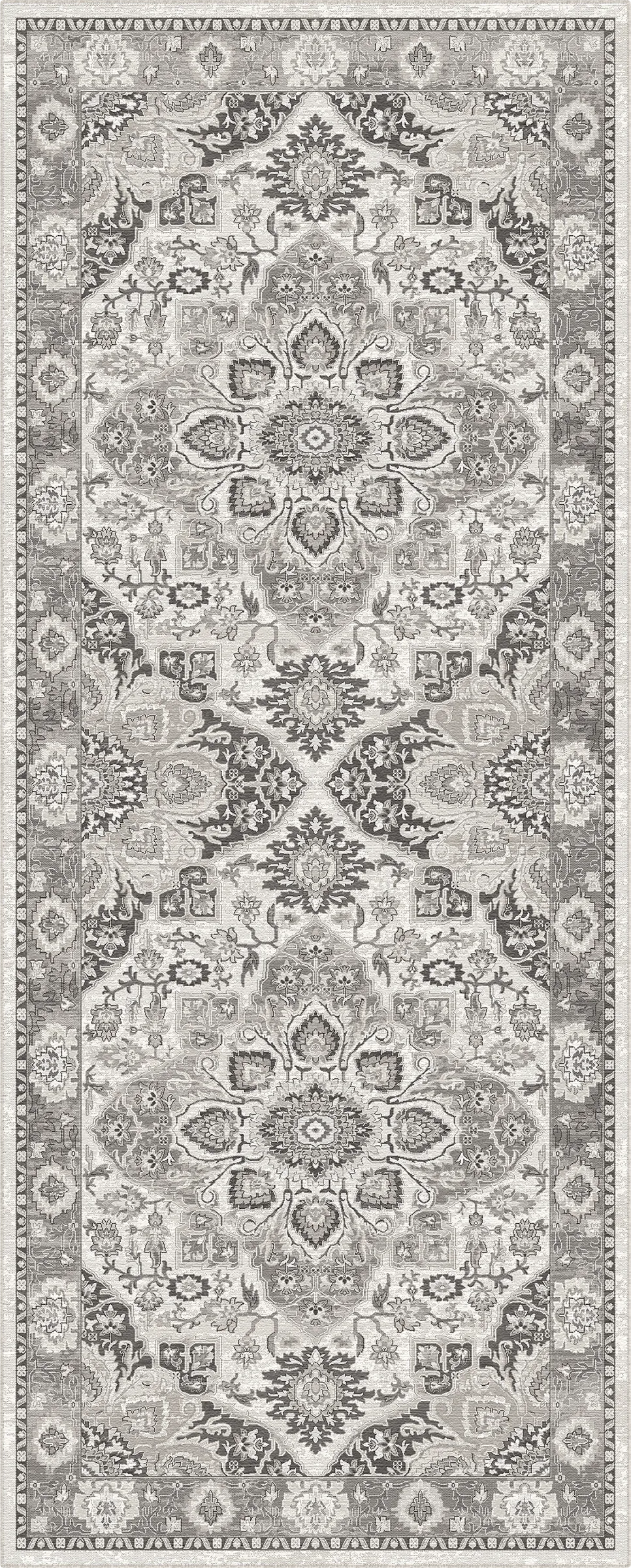 Elysian Grand Medallion Light Grey