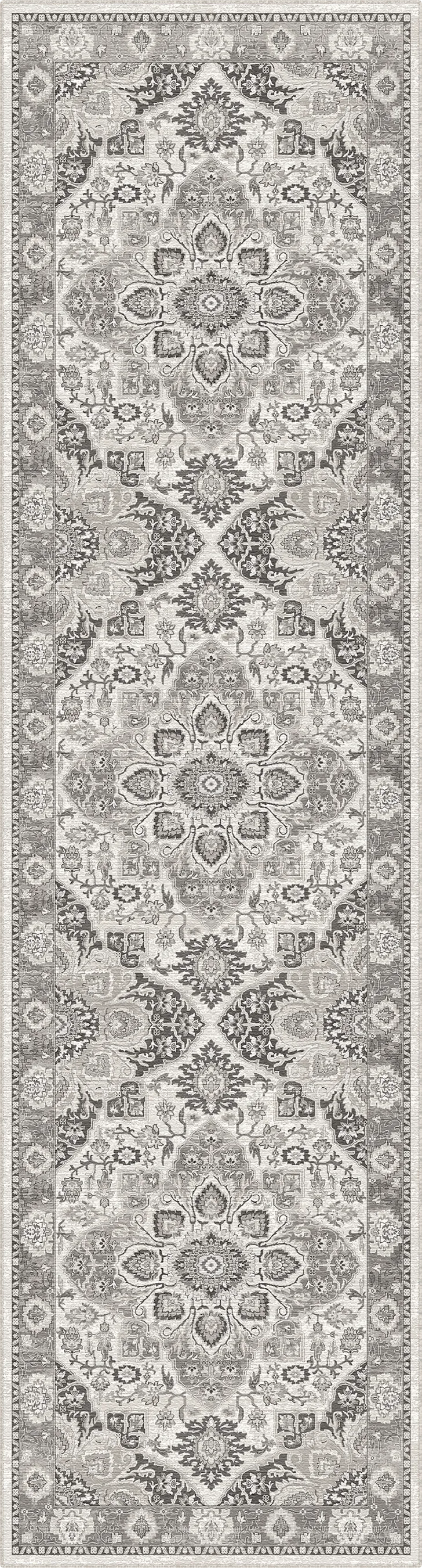 Elysian Grand Medallion Light Grey
