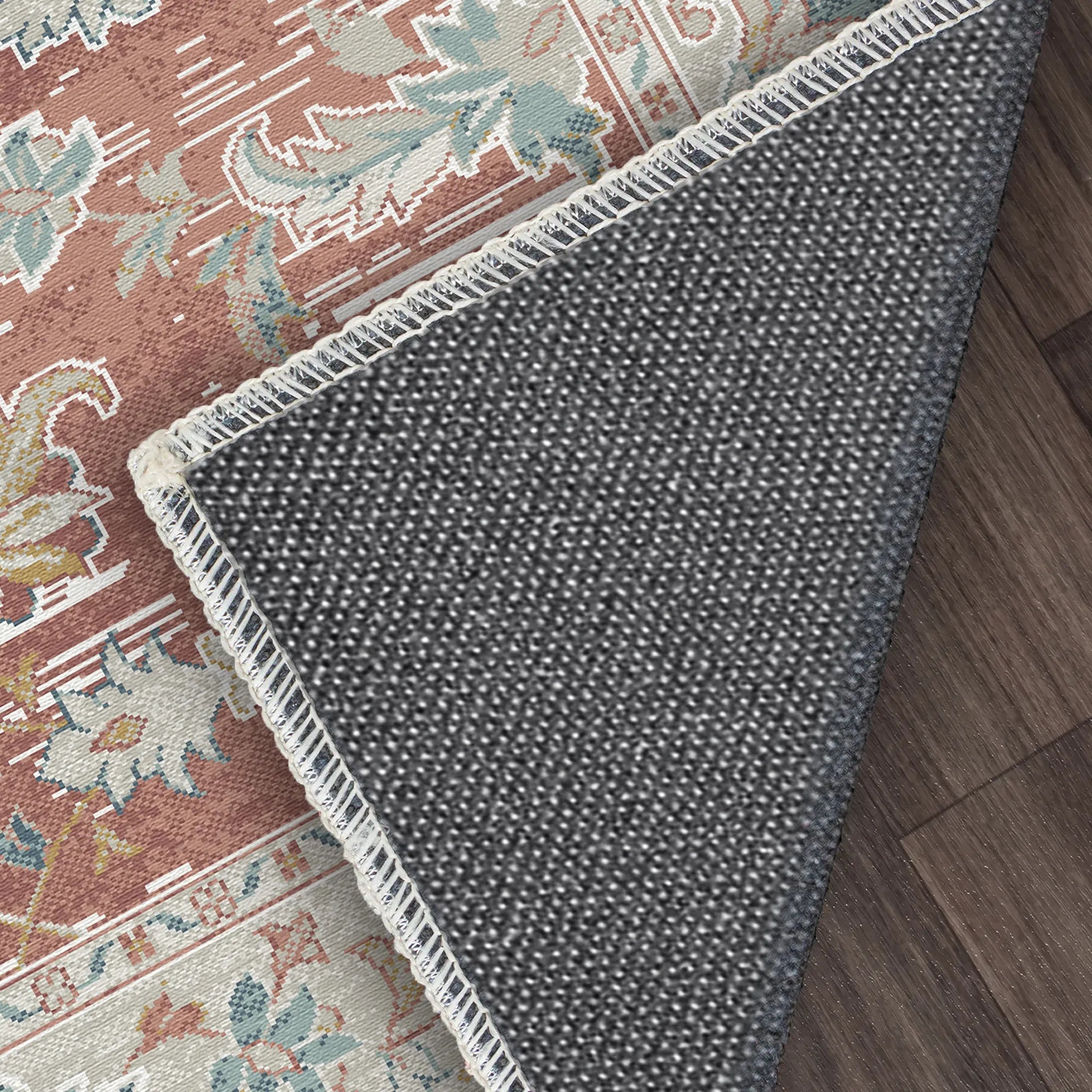 Ember Distressed Botanical Terracotta