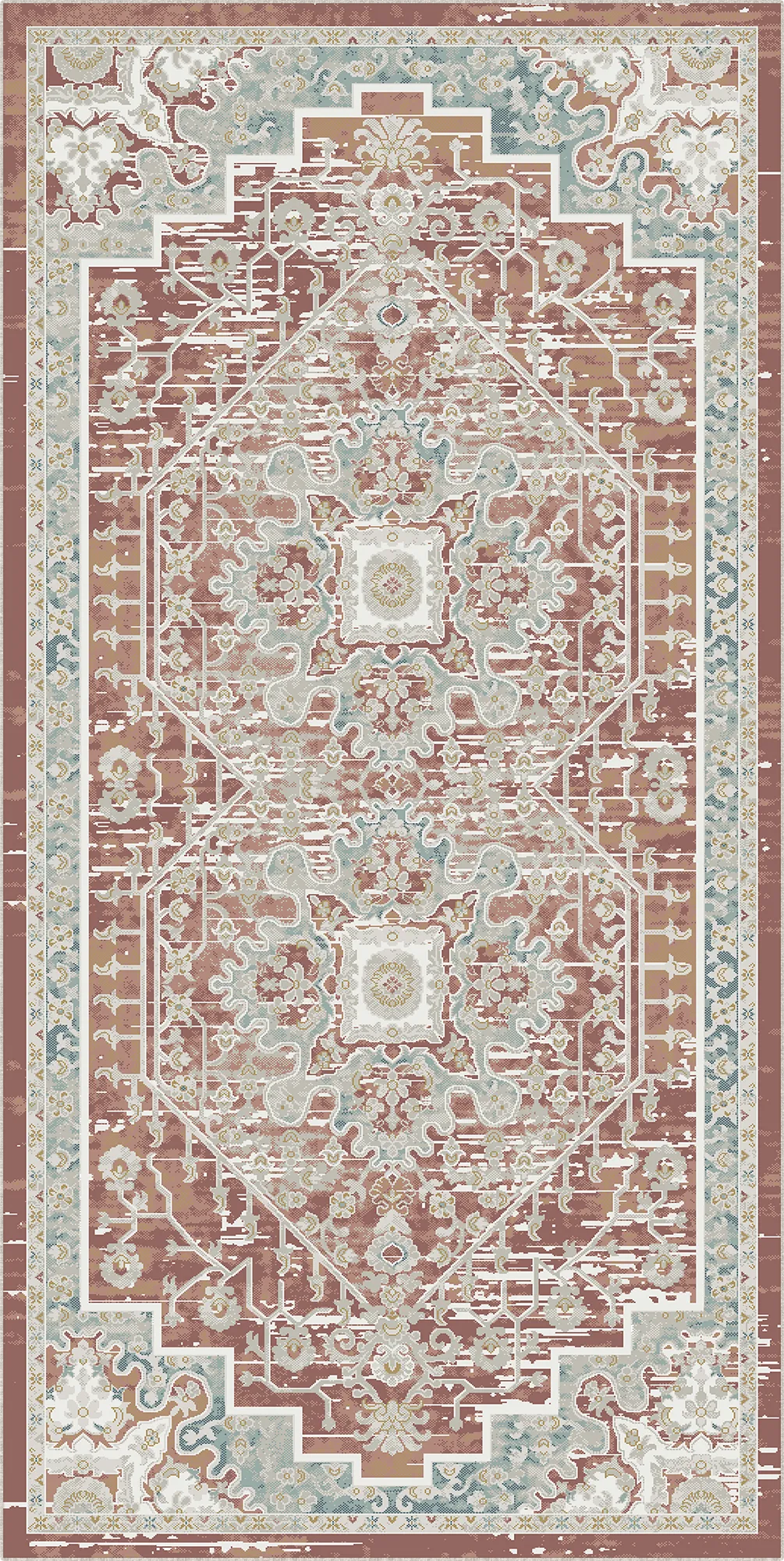 Vanguard Monumental Medallion Terracotta