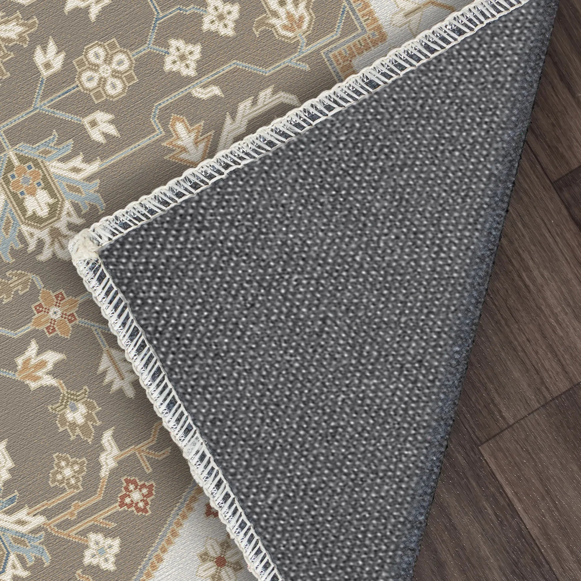 Pearl Mink Medallion Rug