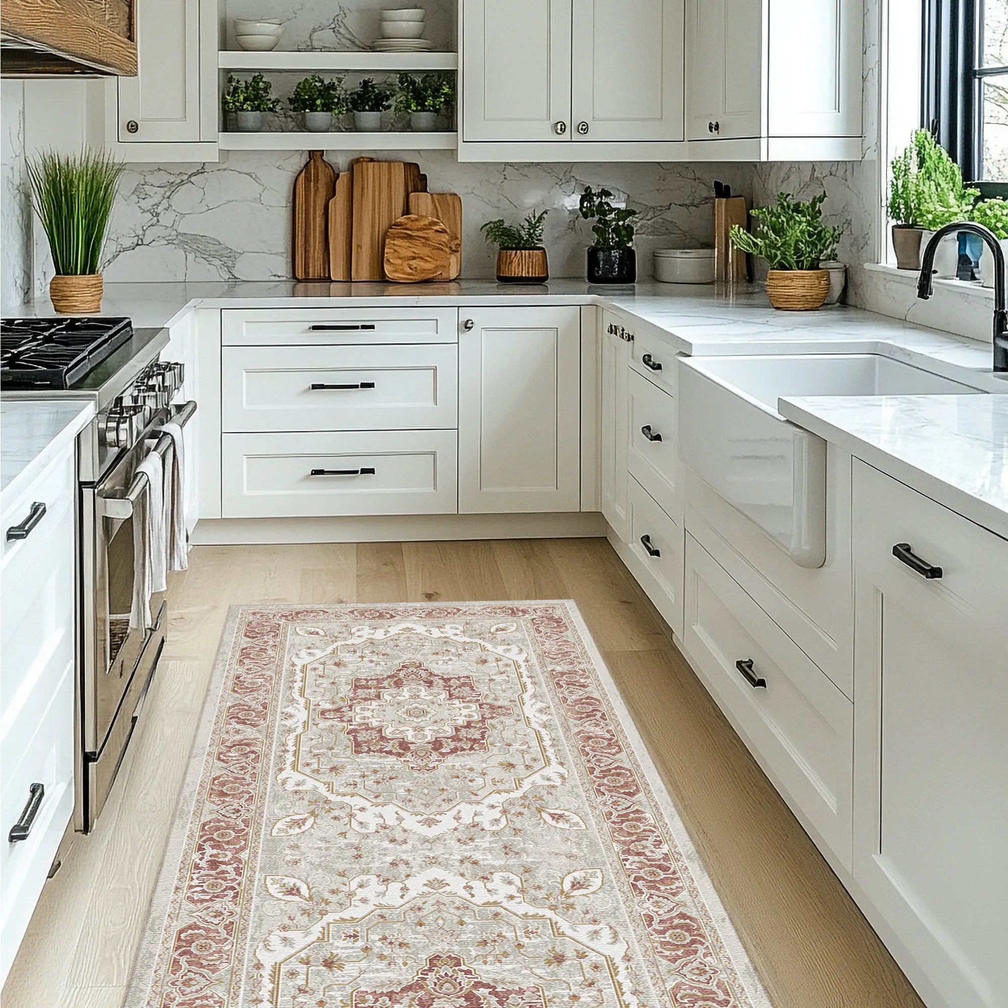 Regency Ornate Medallion Ivory
