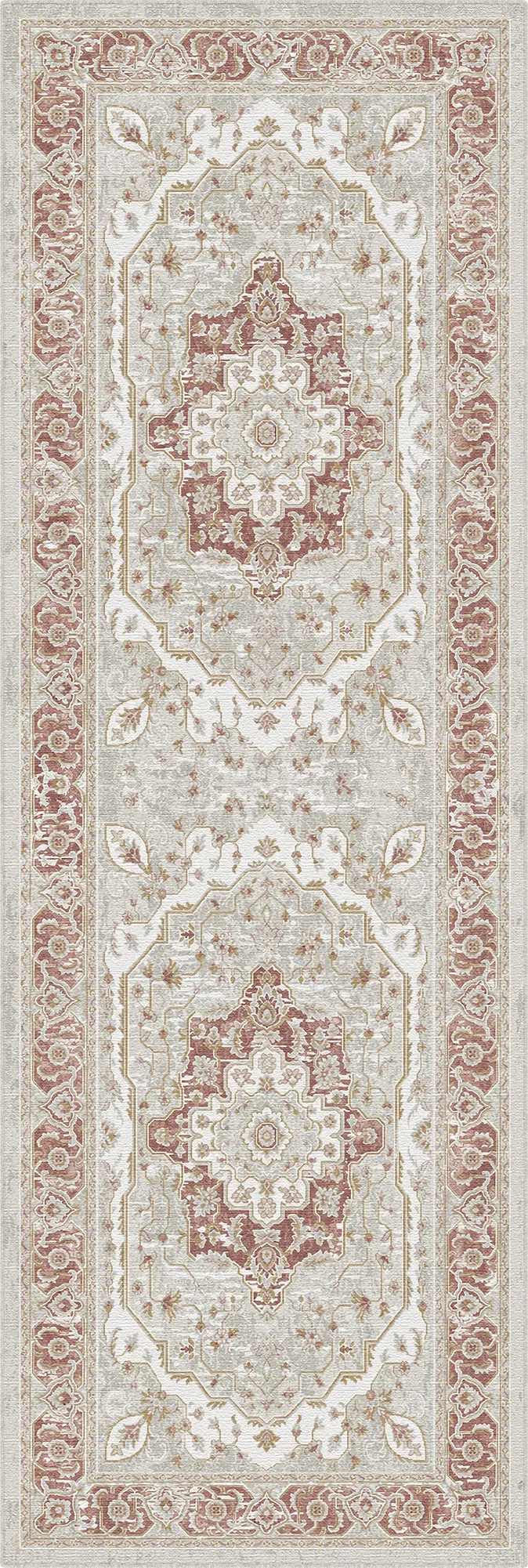 Regency Ornate Medallion Ivory