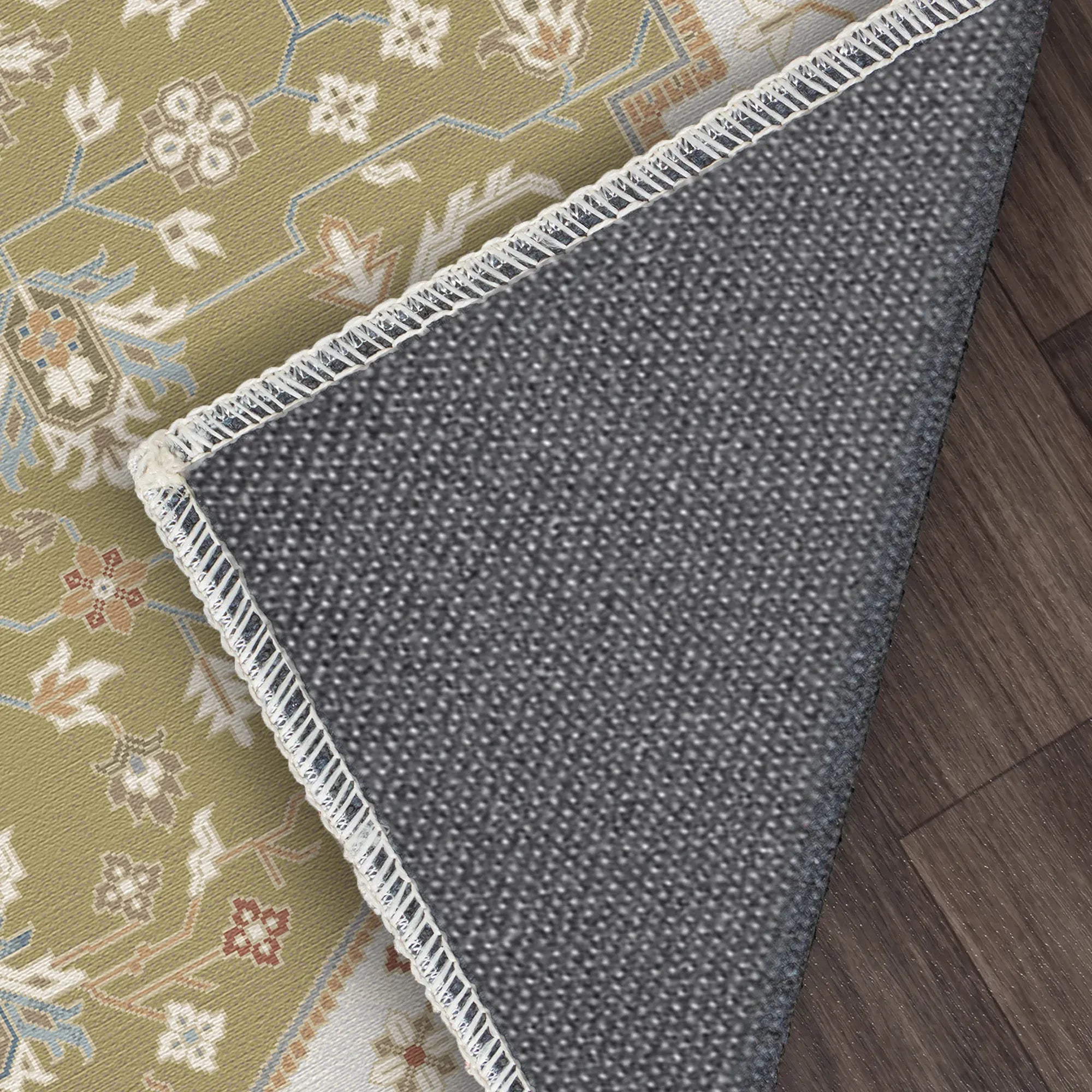 Pearl Olive Medallion Rug