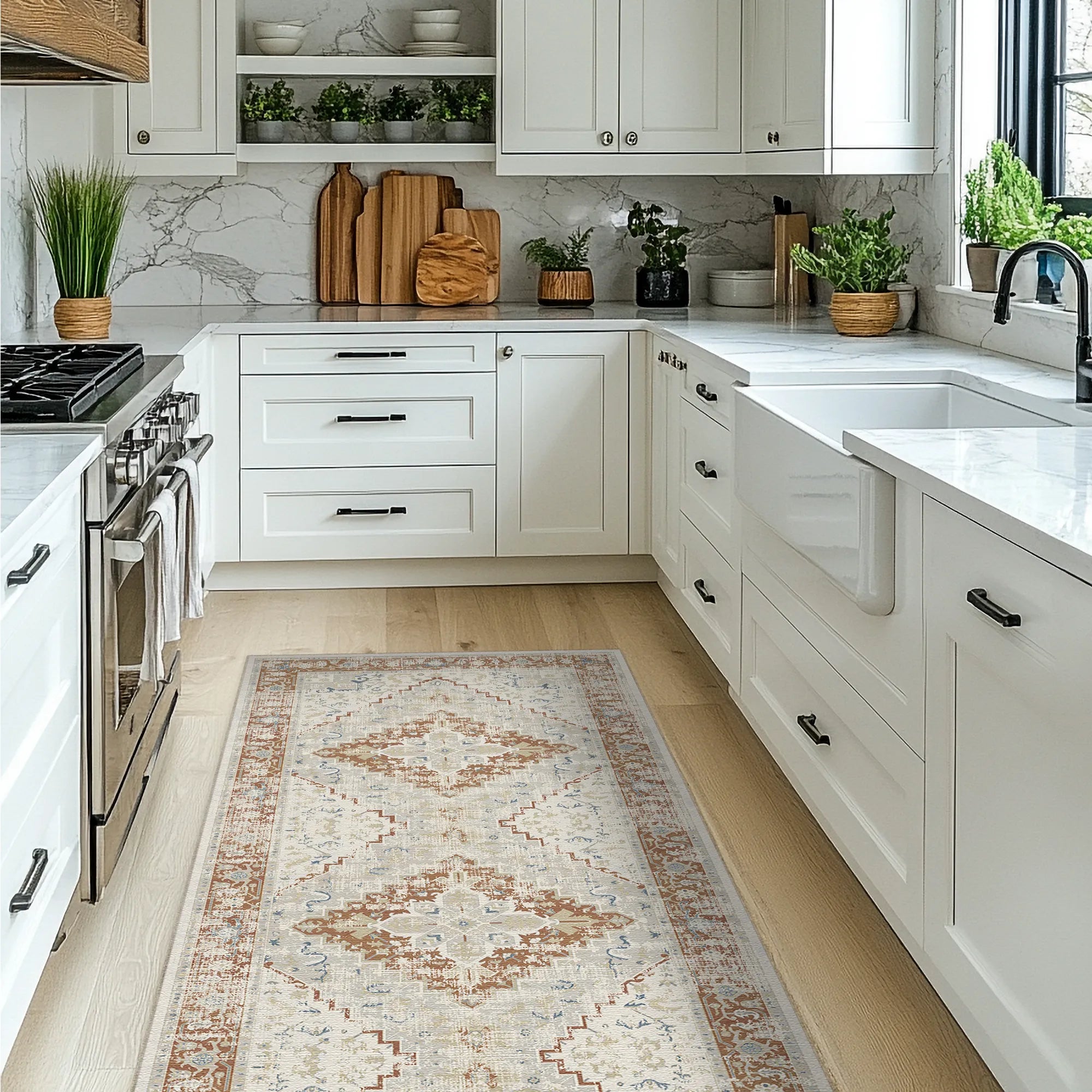 Amber Ivory Heritage Rug