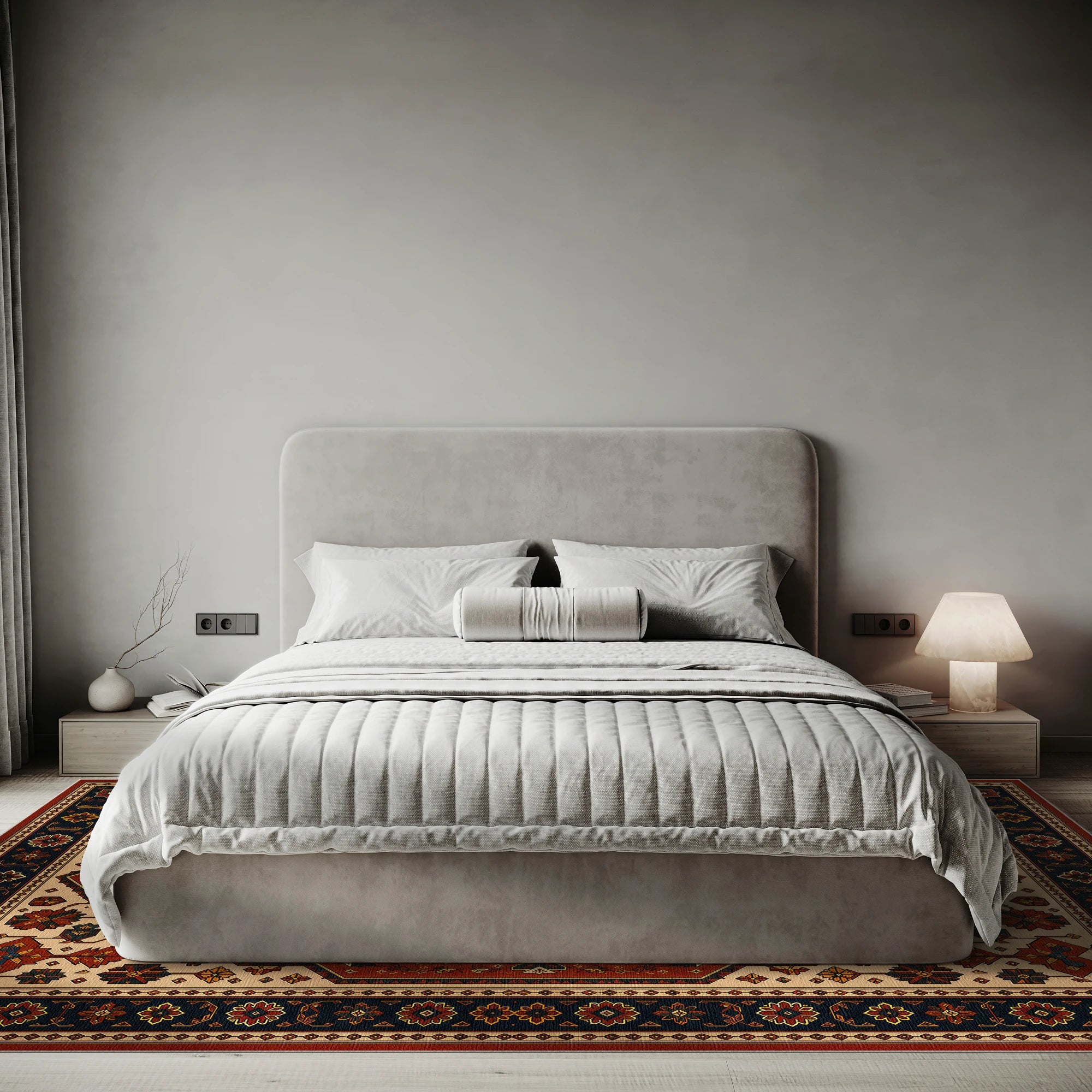 Antique Anatolian Medallion | Vintage Retro Rug
