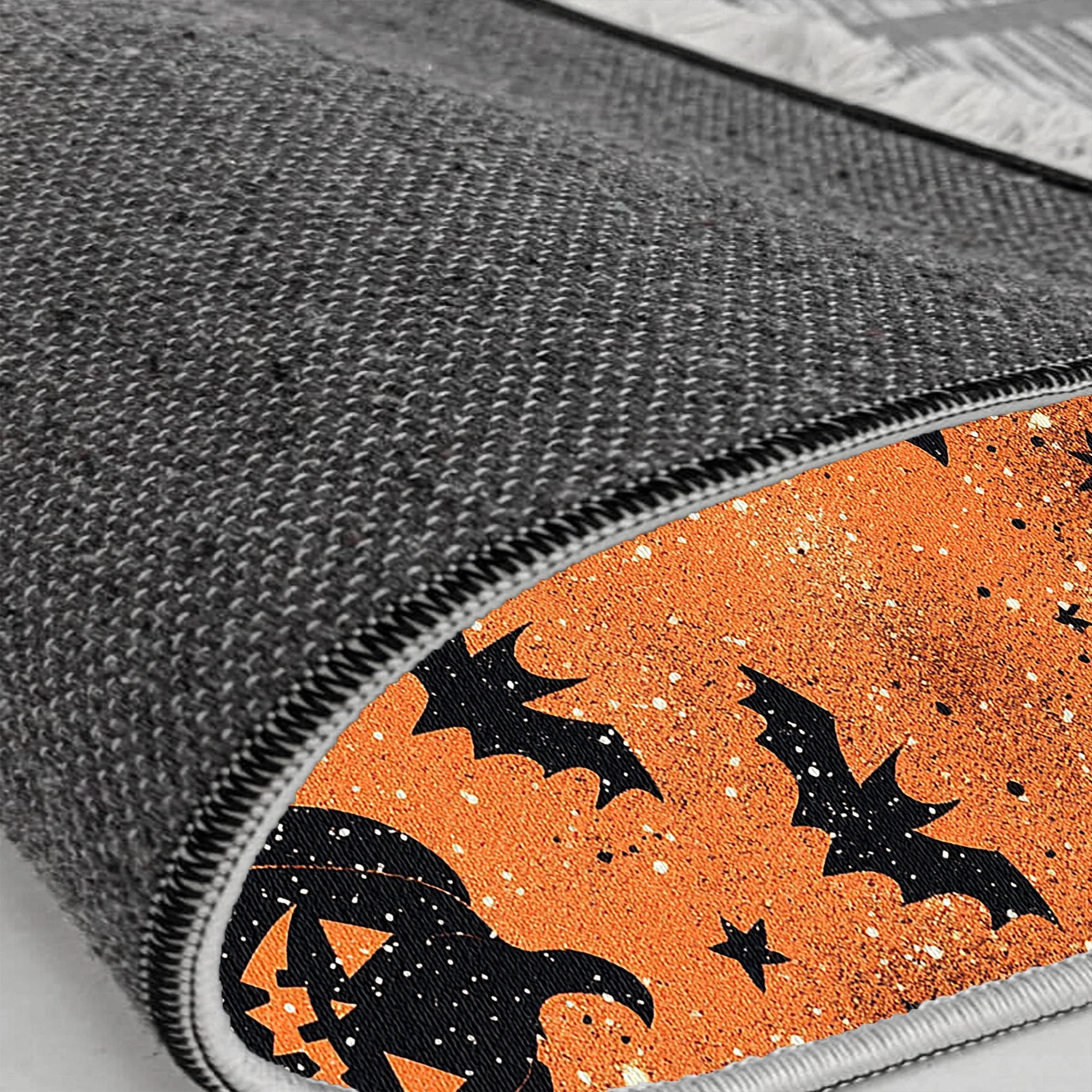 Spooky Witch Hat Pattern Rug